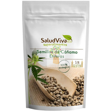 SEMILLAS DE CÁÑAMO ENTERAS ECO 250G SALUD VIVA
