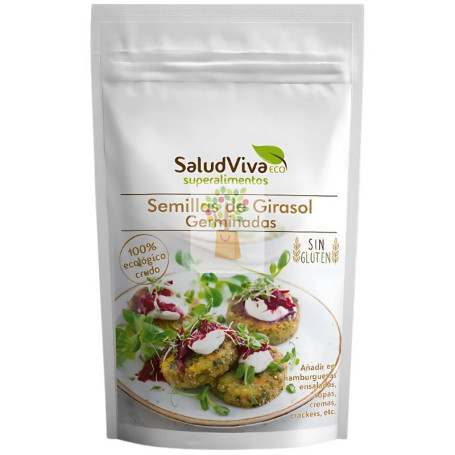 SEMILLAS DE GIRASOL GERMINADAS ECO 250G SALUD VIVA