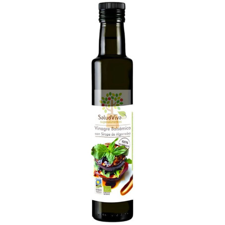 VINAGRE BALSÁMICO DE ALGARROBA ECO 250ML SALUD VIVA