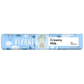 BARRITA DE CHOCO RELLENA DE CREMA RICA EN LECHE BIO 40G VIVANI