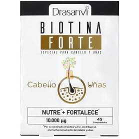 BIOTINA FORTE 10.000µG 45 COMPRIMIDOS DRASANVI