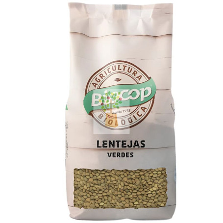 LENTEJA VERDE 500G BIOCOP