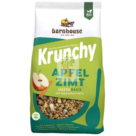 MUESLI KRUNCHY DE MANZANA Y CANELA 1,25KG BARNHOUSE