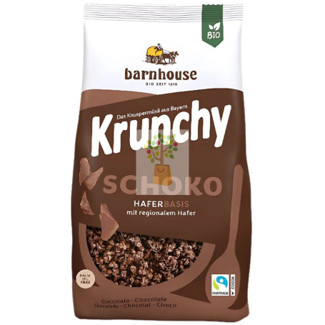 MUESLI KRUNCHY DE CHOCOLATE 1,25KG BARNHOUSE