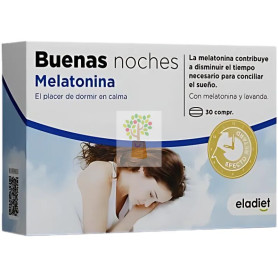 BUENAS NOCHES MELATONINA 30 COMPRIMIDOS ELADIET