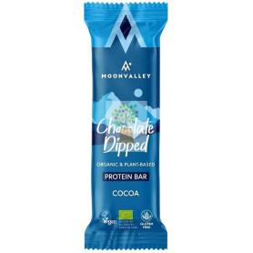 BARRITA DE PROTEÍNA CON CHOCOLATE Y CACAO BIO 50G MOONVALLEY