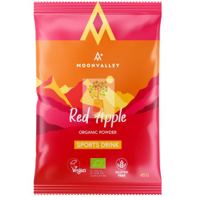 BEBIDA DEPORTIVA POLVO CON MANZANA ROJA BIO 45G MOONVALLEY
