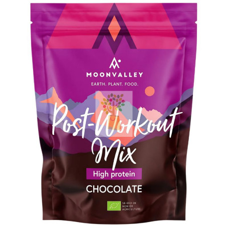 MIX PROTEÍNA POST-WORKOUT CHOCOLATE BIO 1KG MOONVALLEY