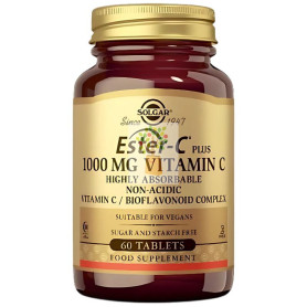 ESTER-C PLUS 1000MG 60 COMPRIMIDOS SOLGAR