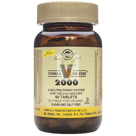 FORMULA VM-2000 60 COMPRIMIDOS SOLGAR