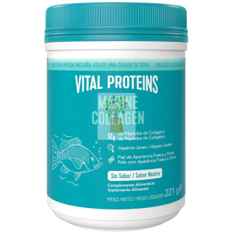 PÉPTIDOS DE COLÁGENO MARINO NEUTRO 221G VITAL PROTEINS