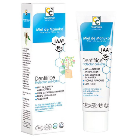 DENTÍFRICO ANTI-PLACA CON MIEL DE MANUKA COMPTOIRS & COMPAGNIES