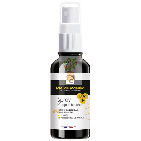 SPRAY PARA LA GARGANTA CON MIEL DE MANUKA COMPTOIRS & COMPAGNIES