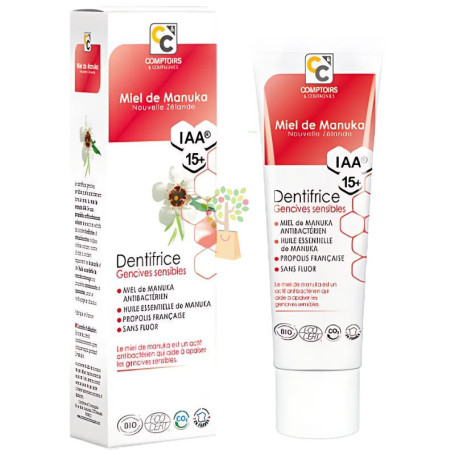 DENTÍFRICO ENCÍA SENSIBLE MIEL DE MANUKA COMPTOIRS & COMPAGNIES