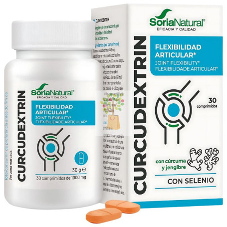 CURCUDEXTRIN 30 COMPRIMIDOS SORIA NATURAL