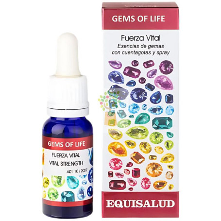 GEMS OF LIFE LIMPIEZA ENERGÉTICA FUERZA VITAL 15ML EQUISALUD