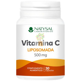 VITAMINA C LIPOSOMADA 500MG 30 CÁPSULAS NATYSAL