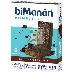 BARRITA KOMPLETT DE CHOCOLATE CRUJIENTE 8X35G BIMANAN