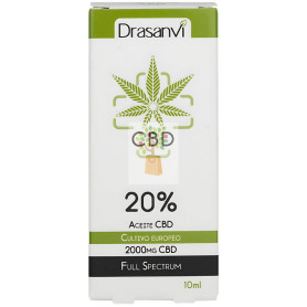 ACEITE DE CBD 20% 10ML DRASANVI
