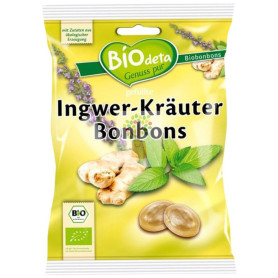 CARAMELOS RELLENOS DE JENGIBRE Y HIERBAS 75G BIODETA