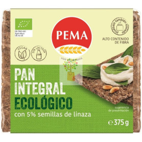 PAN DE CENTENO CON 5% SEMILLAS DE LINAZA 375G PEMA