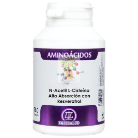 N-ACETIL L-CISTEÍNA CON RESVERATROL 180 CÁPSULAS EQUISALUD