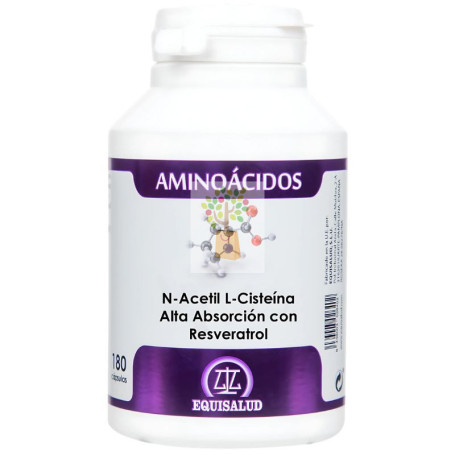 N-ACETIL L-CISTEÍNA CON RESVERATROL 180 CÁPSULAS EQUISALUD