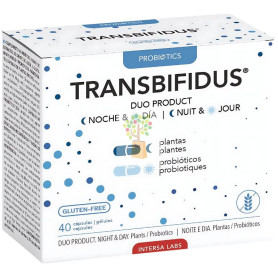 TRANSBIFIDUS DÚO NOCHE Y DÍA 40 CÁPSULAS INTERSA