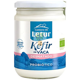 KÉFIR DE VACA DESNATADO 420G CANTERO DE LETUR