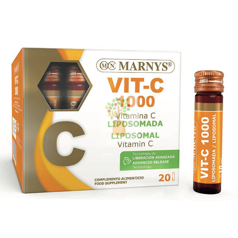 VITC 1000 LIPOSOMADA 20 VIALES MARNYS Vitamina C