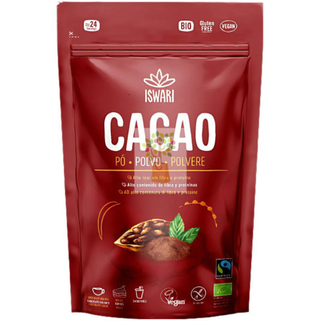 CACAO EN POLVO BIO 125G ISWARI