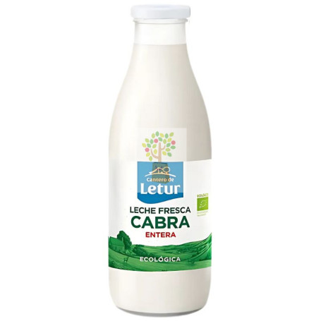 LECHE DE CABRA PASTEURIZADA ENTERA 1L CANTERO DE LETUR