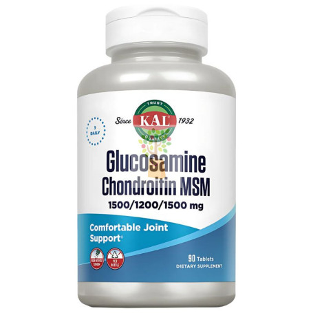 GLUCOSAMINA CONDROITINA MSM 90 COMPRIMIDOS KAL