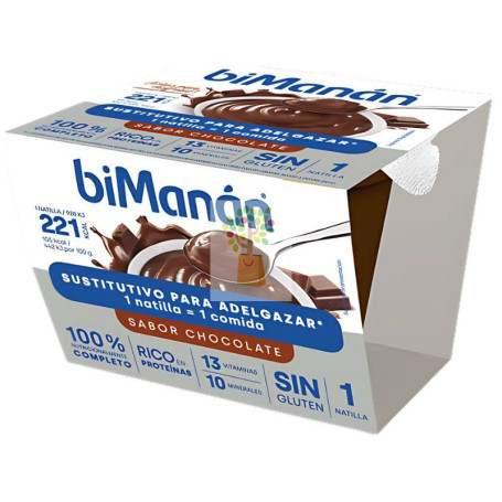 COPA SUSTITUTIVA DE CHOCOLATE 210G BIMANÁN