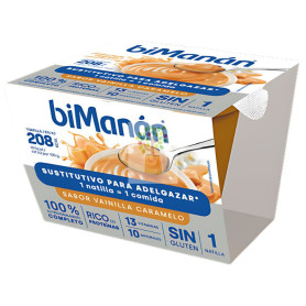 COPA SUSTITUTIVA DE VAINILLA Y CARAMELO 210G BIMANÁN
