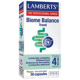 BIOME BALANCE TRAVEL (VIAJES) 30 CÁPSULAS LAMBERTS