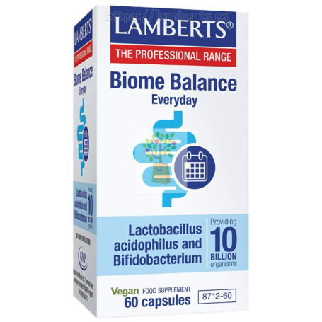 BIOME BALANCE EVERYDAY (DIARIO) 60 CÁPSULAS LAMBERTS
