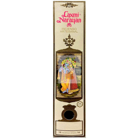 INCIENSO LAXMI CACAO 16 STICKS RADHE SHYAM