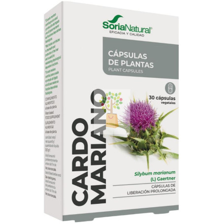 CARDO MARIANO 30 CÁPSULAS SORIA NATURAL