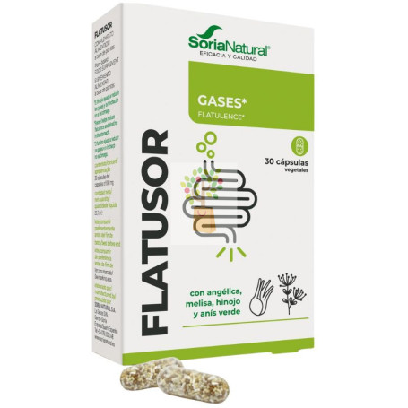 FLATUSOR 30 CÁPSULAS SORIA NATURAL