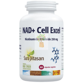 NAD+ CELL EXCEL 60 CÁPSULAS SURA VITASAN