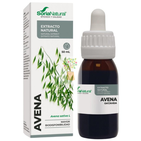 EXTRACTO DE AVENA 50ML SORIA NATURAL