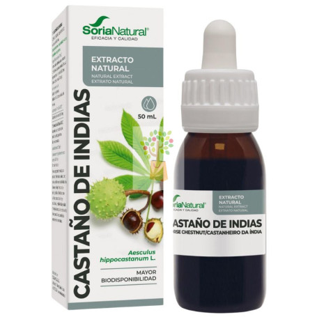 EXTRACTO DE CASTAÑO DE INDIAS 50ML SORIA NATURAL