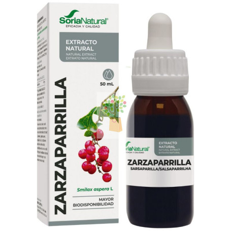 EXTRACTO DE ZARZAPARRILLA 50ML SORIA NATURAL