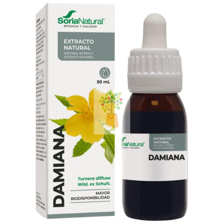 EXTRACTO DE DAMIANA 50ML SORIA NATURAL
