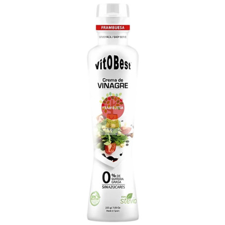 CREMA DE VINAGRE SABOR FRAMBUESA 225ML VITOBEST