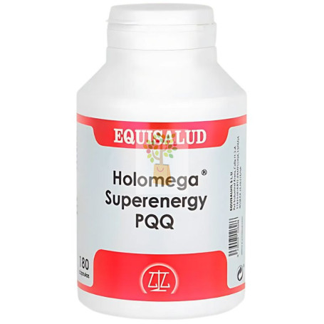 HOLOMEGA SUPERENERGY PQQ 180 CÁPSULAS EQUISALUD