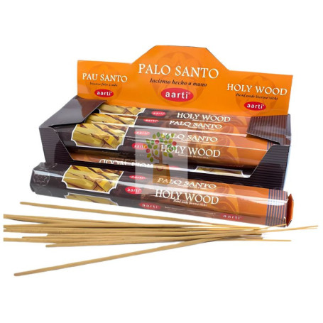 INCIENSO PALO SANTO AARTI EN STICKS 15G SYS
