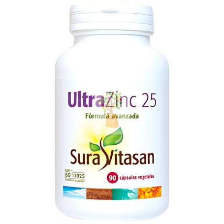 ULTRA ZINC 25  90 CAPSULAS SURA VITASAN