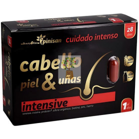 CABELLO, PIEL Y UÑAS INTENSIVE BEAUTYLINE 28 CÁPSULAS PINISAN